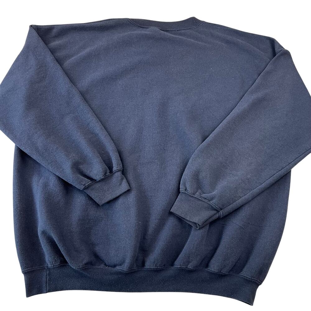 Kennedy Space Center Vintage crewneck Sweatshirt NASA Size 2XL Navy Blue - Picture 2 of 4
